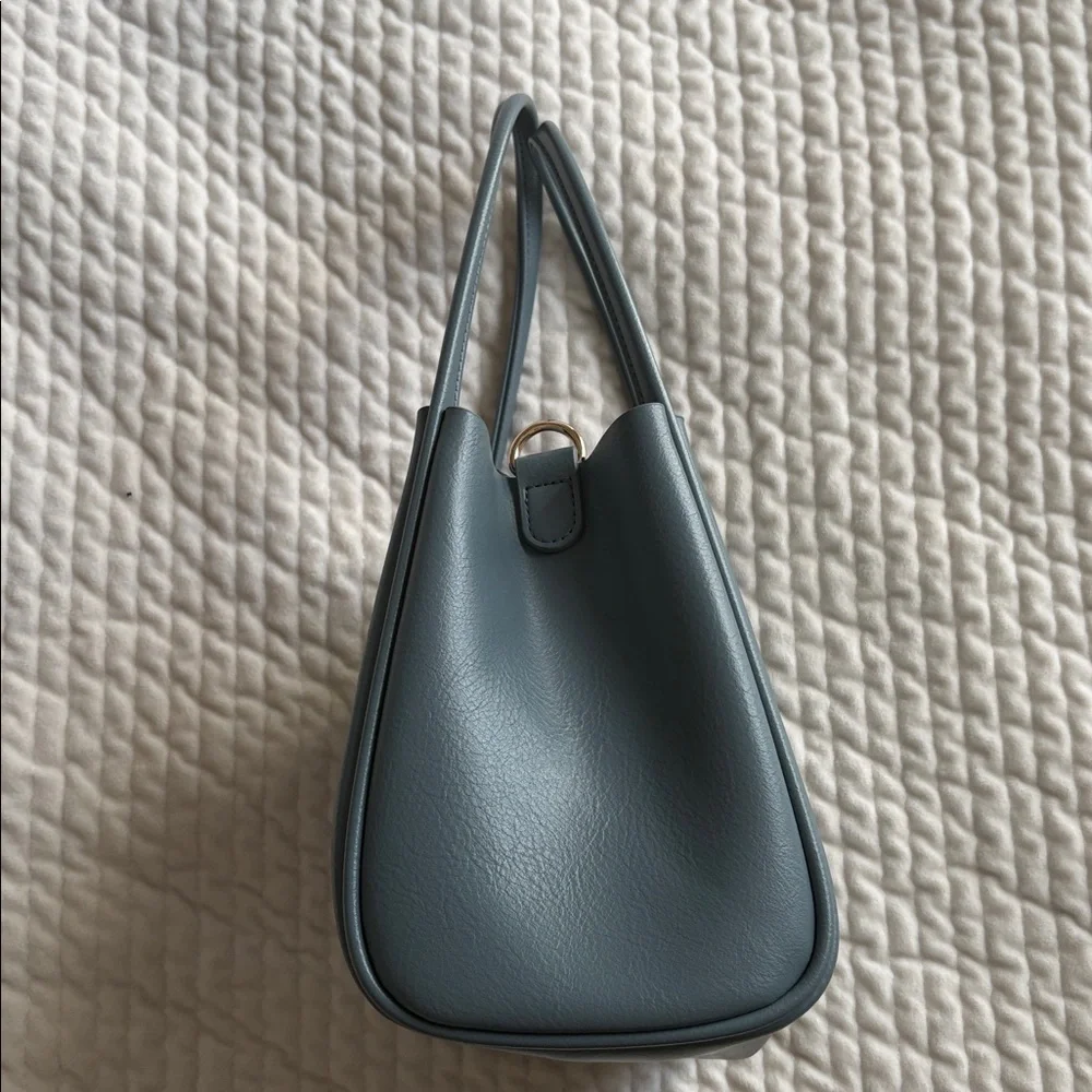 Anthropologie Hollace Mini Tote in Blue Grey - Picture 4 of 8